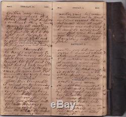 Handwritten 1861-1864 Civil War Diary Grouping-1st U. S. Chasseurs (65th NY Inf.)