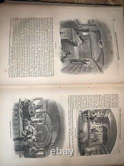 Harper's Weekly Magazine Civil War 6 Months 1861-62 Heavily Illustrated