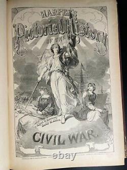 Harpers Pictorial History of Civil War 1894 (2 vols)