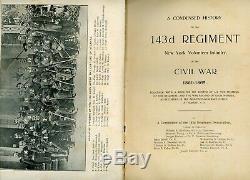 History 143d Regiment New York Volunteers Civil War 1st Edit Sullivan County