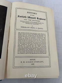 History of Fortieth (Mozart) Regiment, New York Vols, Civil War, Floyd, 1909