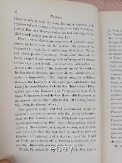 History of the 100th Regiment NY Volunteers George H Stowits 1870 Civil War RARE