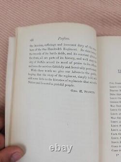 History of the 100th Regiment NY Volunteers George H Stowits 1870 Civil War RARE