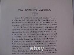 Howe US Military History American Civil War Ohio Sketch Fighting McCooks (1903)