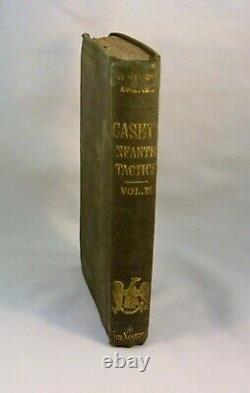 INFANTRY TACTICS Volume 3 1862 1st Edition Civil War Military