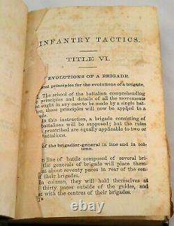 INFANTRY TACTICS Volume 3 1862 1st Edition Civil War Military