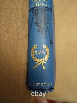 J. T. Headley. Our Navy. Heroes&Battles of the War 1861-65. 1st edition
