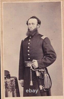 JC&C Cartes de Visite (CDV) of Civil War Union Officer by Bogardus, New York