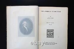 JOHN FISKE'S WORKS, 12 Vols, Early 1900s, Illust, Maps, Civil War US History, VG