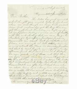 June 1862 Civil War Letter 21st NY Chasing Stonewall Through the Valley