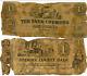 Lot Of 2 New York Rare Obsolete Notes 1855 $1 Bank Of Chemung & Broome Civil War