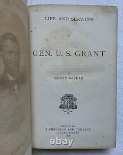 Life and Services of Ulysses S Grant Coppee 1869 First Edition CIVIL WAR