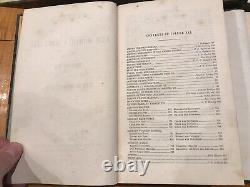 Lot Of 4 Harper's Magazine civil war books Vol. 19,20,21,22, 1859 antique RARE