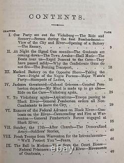 MY CAVE LIFE IN VICKSBURG Mary Ann Webster Loughborough 1864 Confederacy Defeat