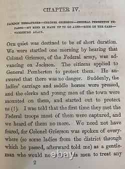 MY CAVE LIFE IN VICKSBURG Mary Ann Webster Loughborough 1864 Confederacy Defeat