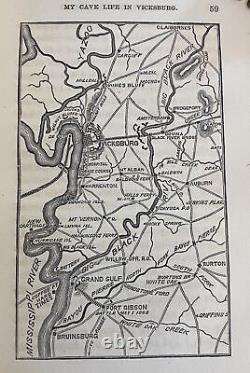 MY CAVE LIFE IN VICKSBURG Mary Ann Webster Loughborough 1864 Confederacy Defeat