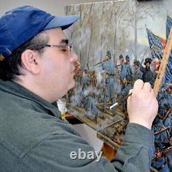 Mark Maritato Original Art Painting Civil War Soldier 79th New York Militia 1861