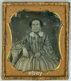 Matilda Lobdell Canastota, NY (Madison County) Civil War Vet Wife Daguerreotype