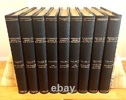 Miller 1912 Photographic History of Civil War Deluxe Leather 9 of 10 Volumes NF