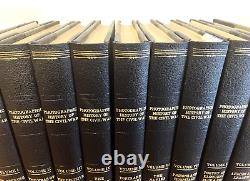 Miller 1912 Photographic History of Civil War Deluxe Leather 9 of 10 Volumes NF