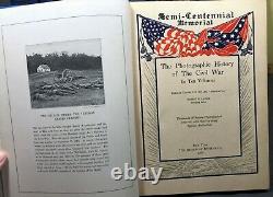 Miller's Photographic History of the Civil War 10 Volumes 1911 Military Book Set