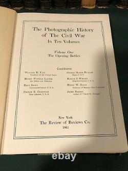 Millers Photographic History of the Civil War Volumes 1-10 (rare complete set)