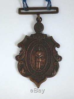 Most Complete Ever Original Brooklyn NY Civil War Service Medal with Ribbon & Pin