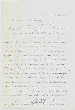 Mount Morris New York CIVIL War Letter Killed In Action