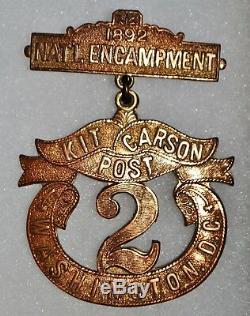 NY 47th Infantry Civil War Veteran Grouping, Frank A. Butts Kit Carson, Post