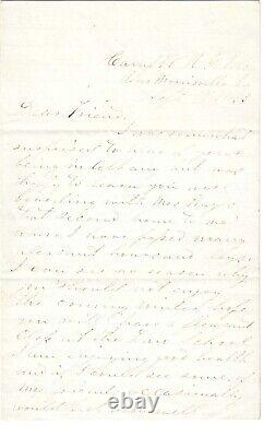 NY Vols Soldier Writes Of Morris Island, Capturing Five Gunboats, Punishments