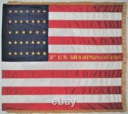 National Colors Flag New York Depot Pattern Civil War