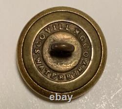 New York 13th Militia Civil War Coat Button