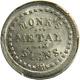 New York, 1861-65 Monk's Metal Signs Civil War Token Pcgs Ms60 R-8 (06-08)