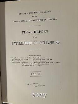 New York At Gettysburg, 3 Volume Set (hardcover, 1900)