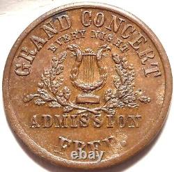 New York City Atlantic Garden Civil War Store Card Token NY 630A-1a