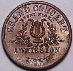 New York City Atlantic Garden Civil War Store Card Token NY 630A-1a