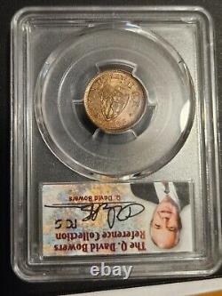 New York City Civil War Token John P Gruber Struck Over 1863 Cent PCGS MS63