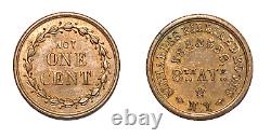 New York City St. Charles Billiards Civil War Store Card Token NY