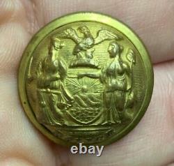 New York Civil War Period Police Coat Button