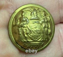 New York Civil War Period Police Coat Button