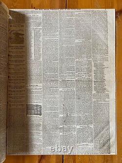 New York Herald Newspaper Civil War Centre of the Rebellion July 16 1862 Map