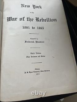 New York In The War Of The Rebellion Vol 4, Third Edition 1909 Hardcover