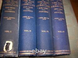 New York In The War Of The Rebellion Vols 1,2,3,4, Third Edition 1909 Hardcover