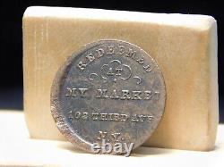 New York, N. Y. Civil War token 630-BQ 4a R-8