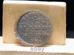 New York, N. Y. Civil War token 630-BQ 4a R-8