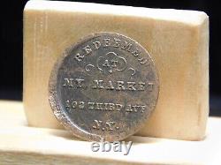 New York, N. Y. Civil War token 630-BQ 4a R-8