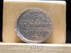 New York, N. Y. Civil War token 630-BQ 4a R-8