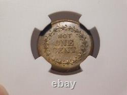 New York, N. Y. Civil War token, R-6, NGC MS 62, F-630 BZ 5b