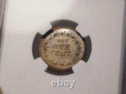 New York, N. Y. Civil War token, R-6, NGC MS 62, F-630 BZ 5b