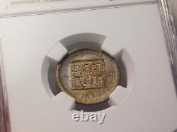 New York, N. Y. Civil War token, R-6, NGC MS 62, F-630 BZ 5b